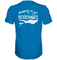 Bodensee weiß 2.1 Rücken - Premium Shirt