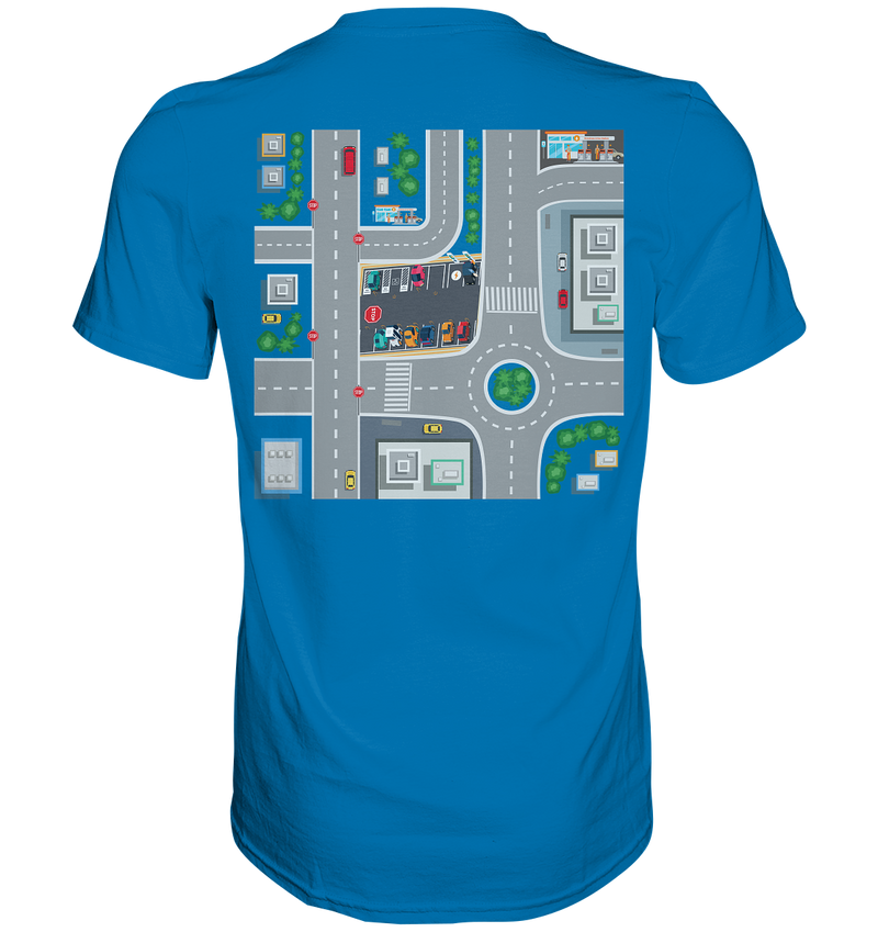 Dad T-Shirt Play Streets City Map