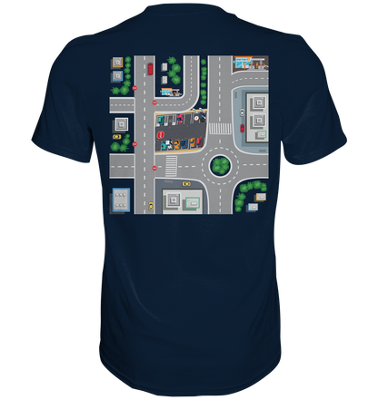 Dad T-Shirt Play Streets City Map