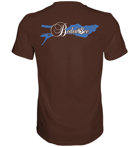 bodensee schwan mann tshirt - Premium Shirt