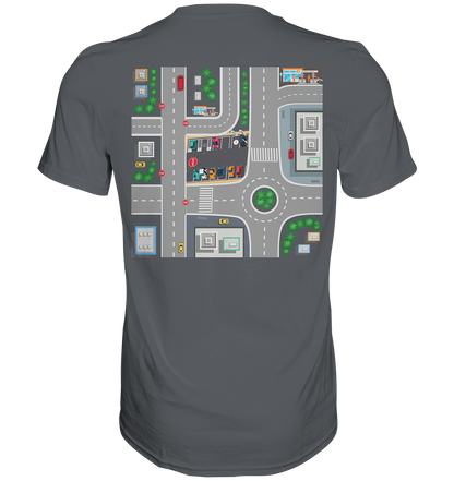 Dad T-Shirt Play Streets City Map