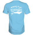 Bodensee weiß 2.1 Rücken - Premium Shirt