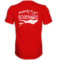 Bodensee weiß 2.1 Rücken - Premium Shirt