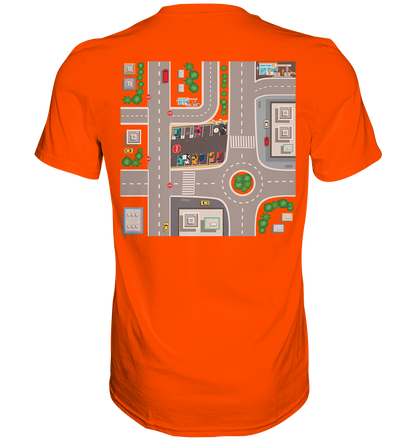Dad T-Shirt Play Streets City Map