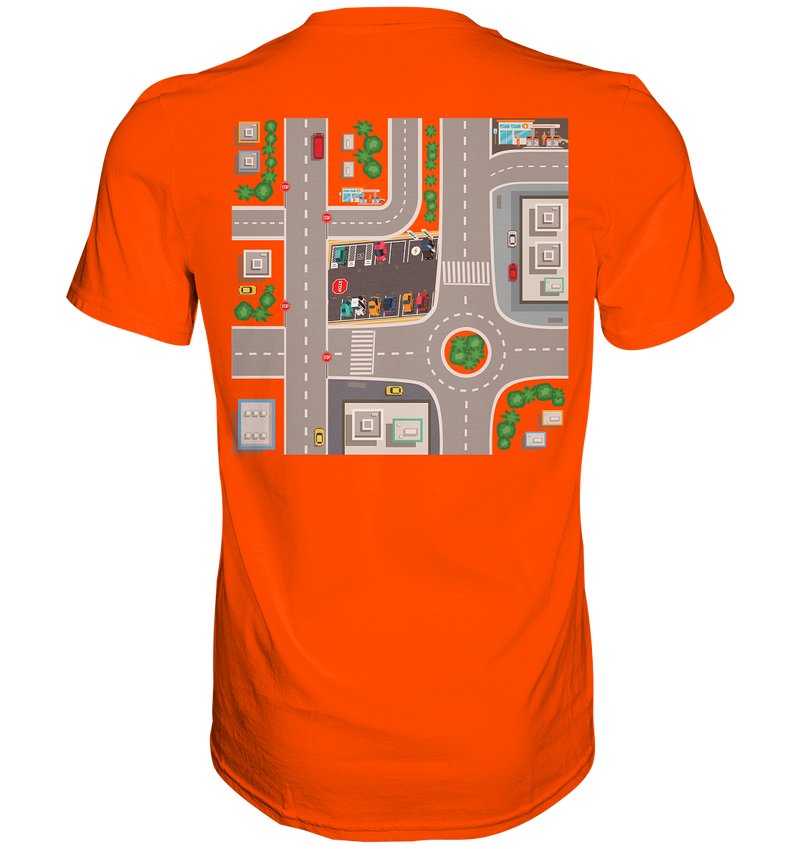 Dad T-Shirt Play Streets City Map