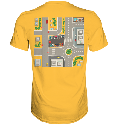 Dad T-Shirt Play Streets City Map