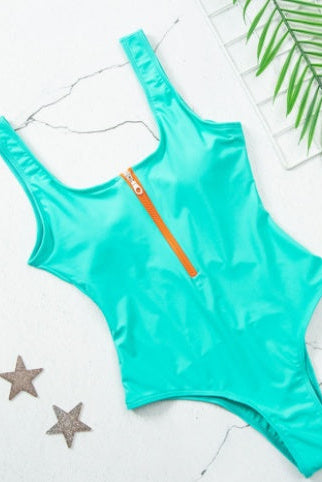 Yellow swimsuit for women
