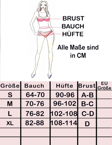 Bikini Damen Flora hoher Hüftbund