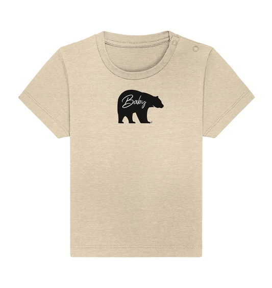 baby bear black - Baby Organic Shirt
