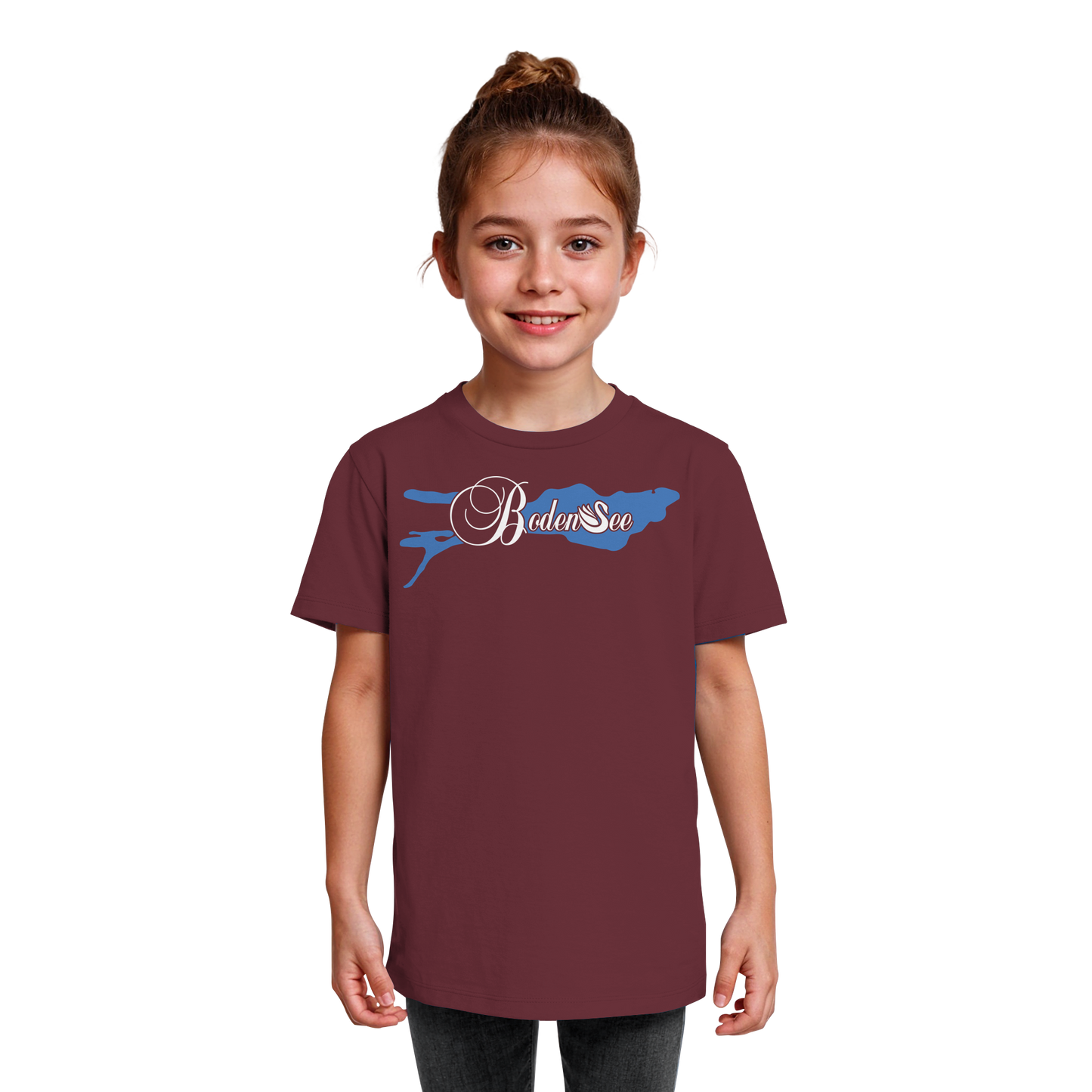Lake Constance Kids Front 1 - Kids Organic Shirt