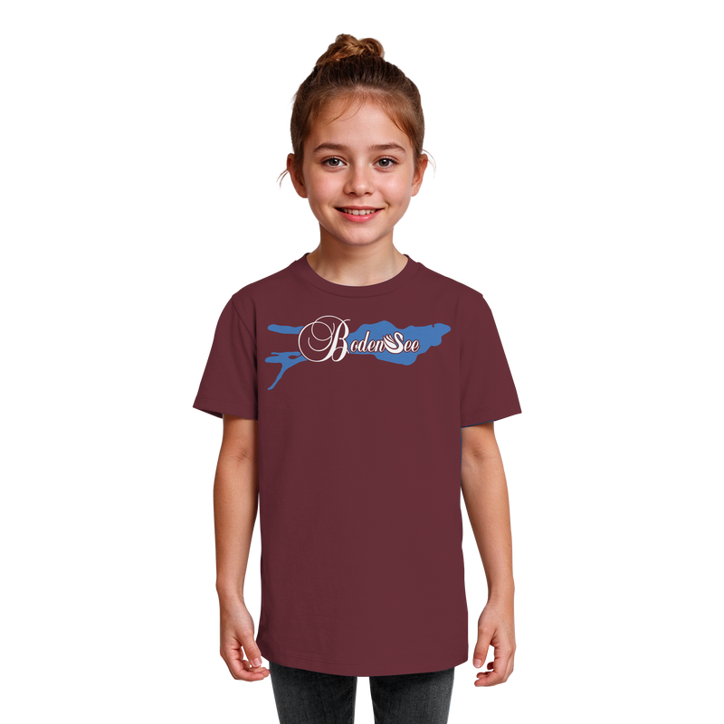 Lake Constance Kids Front 1 - Kids Organic Shirt