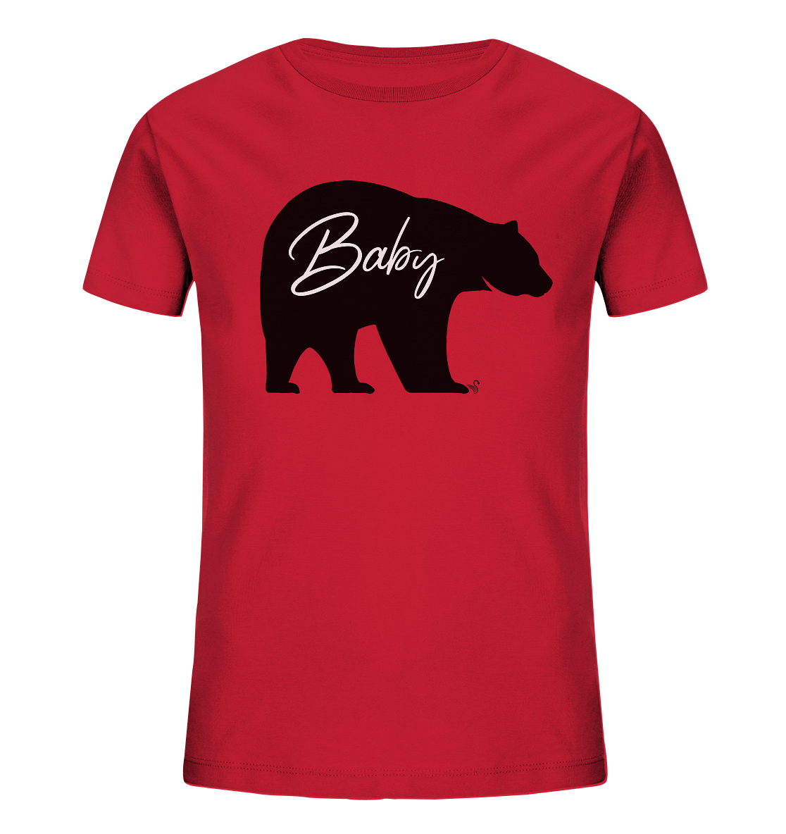 baby bear black - Kids Organic Shirt