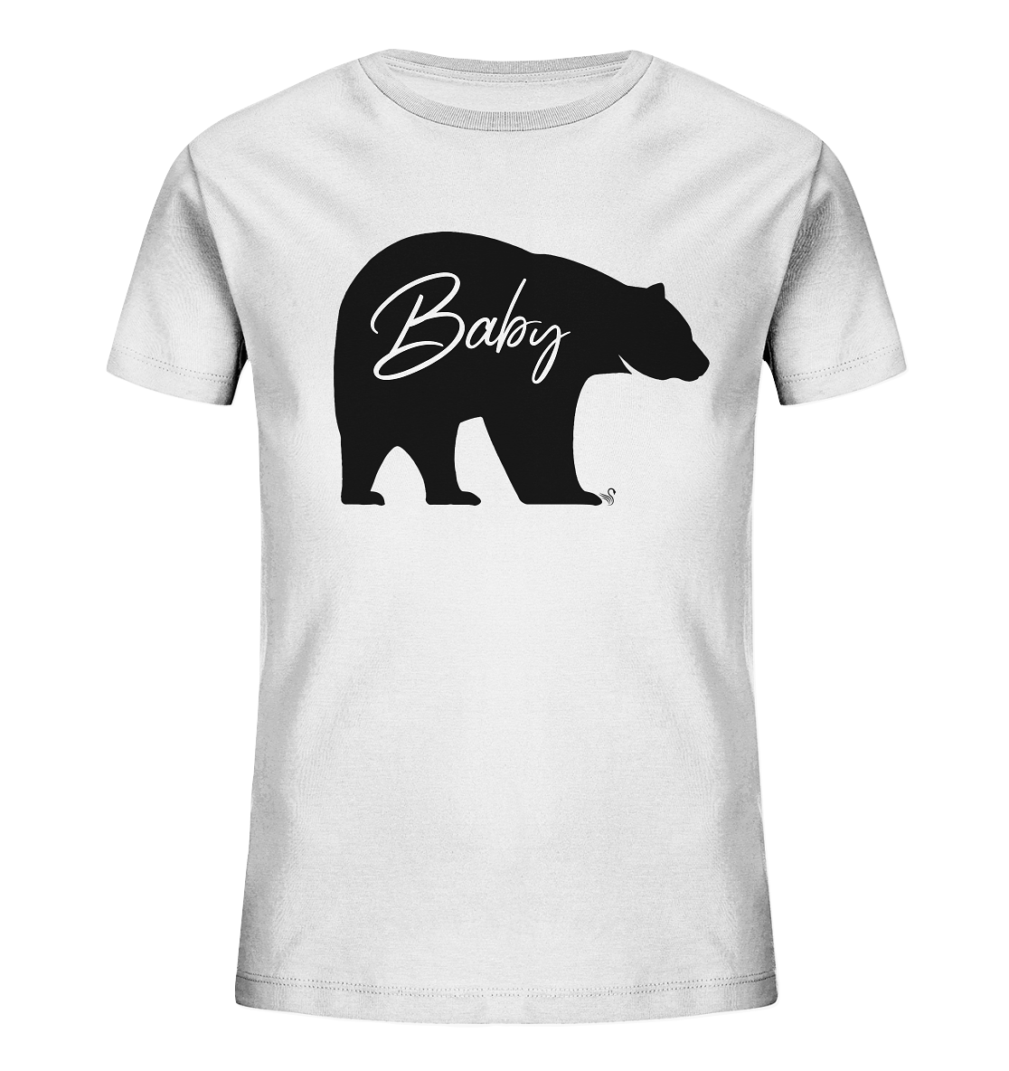 baby bear black - Kids Organic Shirt