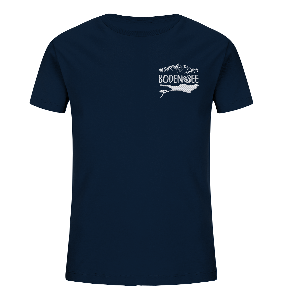 Lake Constance 2.0 Stick - Kids Organic Shirt (Embroidery)