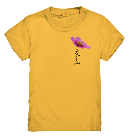 Imagine lila Blumen Shirt Kinder