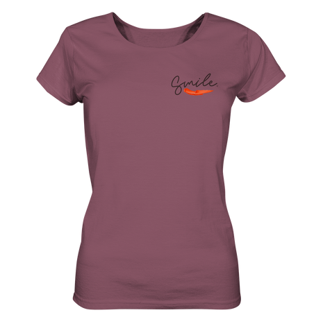 SMILE - Ladies Organic Shirt