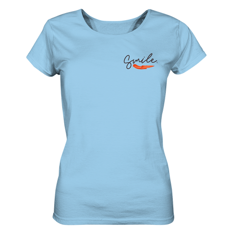 SMILE - Ladies Organic Shirt