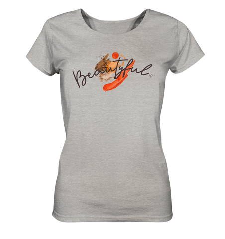 beautyful - Ladies Organic Shirt (meliert)