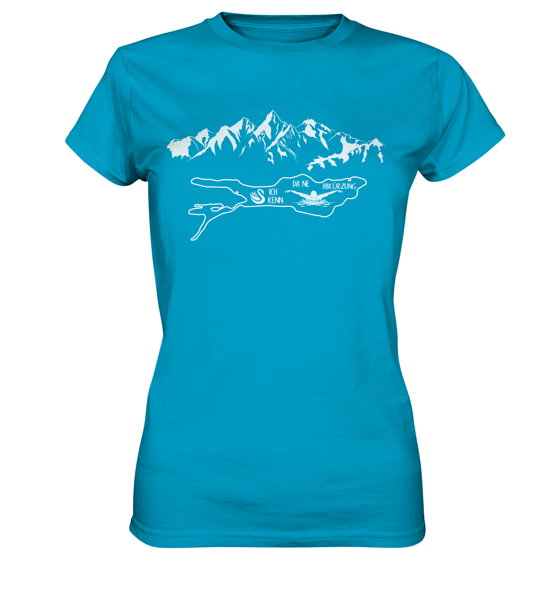 Short-sleeved Bodensee shirt for women