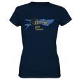 front damen tshirt schwan gold - Ladies Premium Shirt