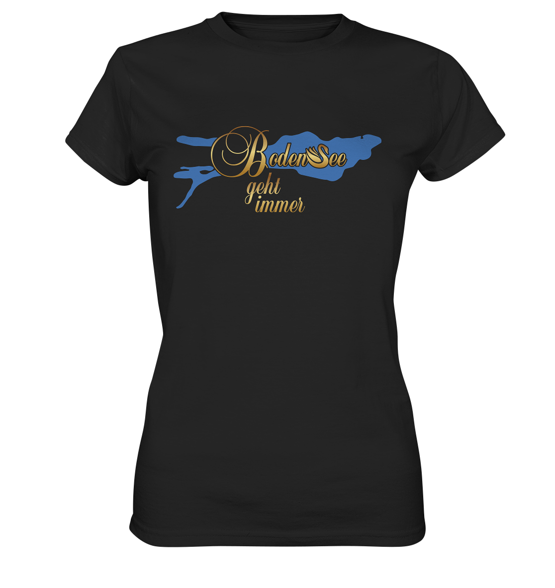 Lake Constance Silhouette T-Shirt for Women
