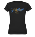 front damen tshirt schwan gold - Ladies Premium Shirt