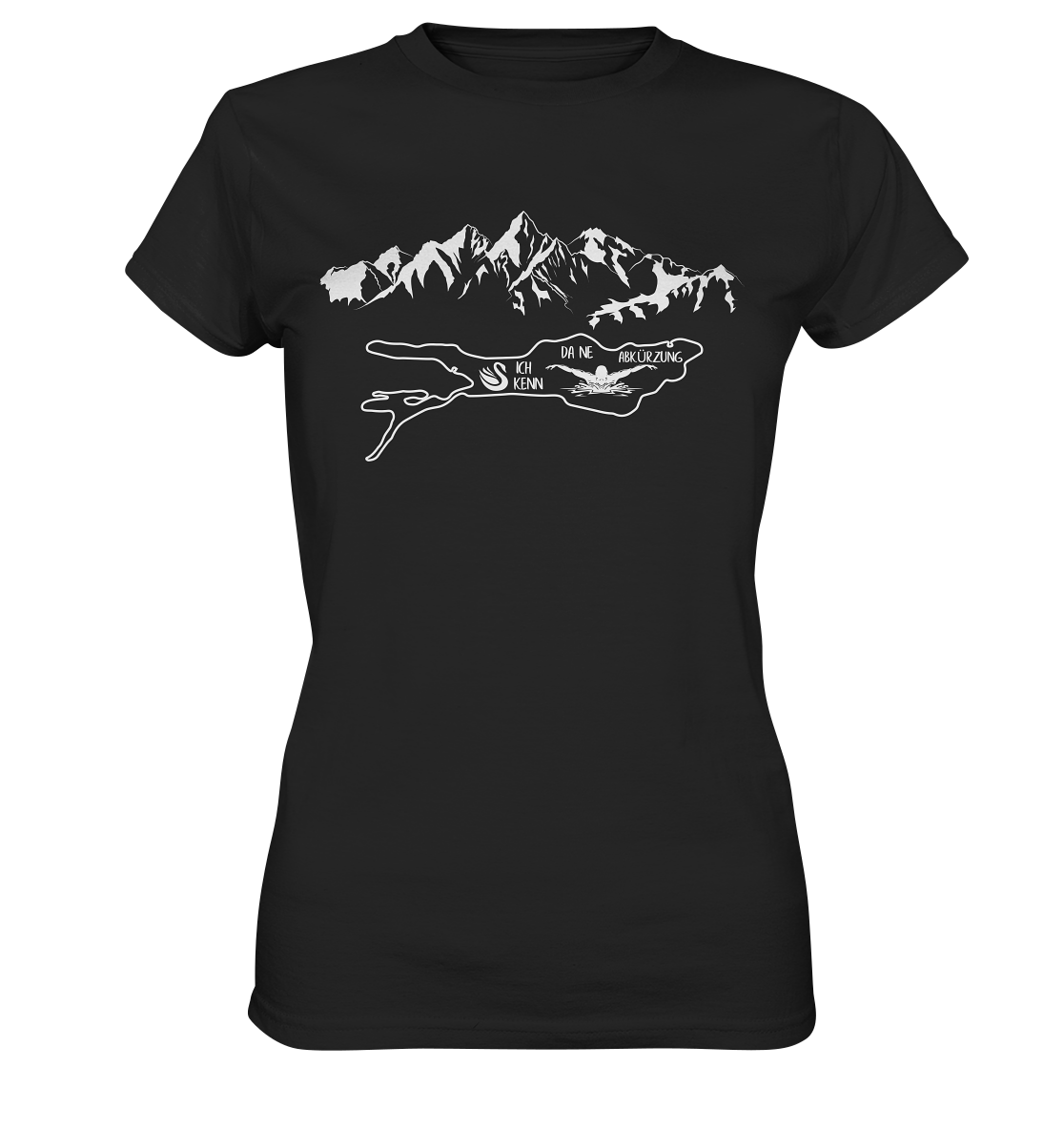 Short-sleeved Bodensee shirt for women