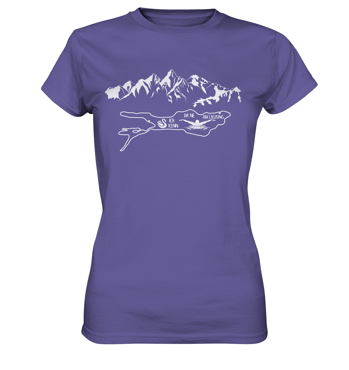 Short-sleeved Bodensee shirt for women