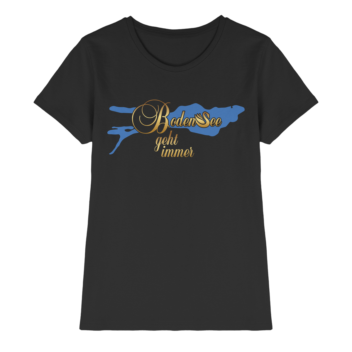 Bodensee geht immer  - Ladies Premium Shirt