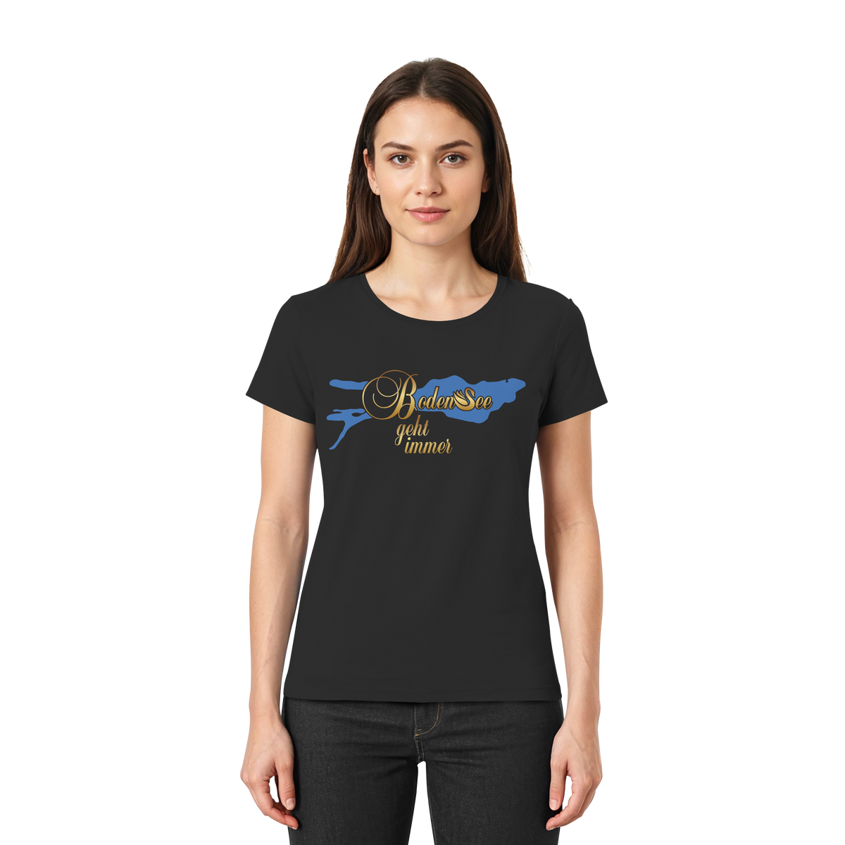 Bodensee geht immer  - Ladies Premium Shirt