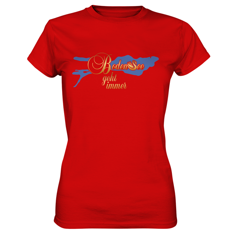 Lake Constance Silhouette T-Shirt for Women