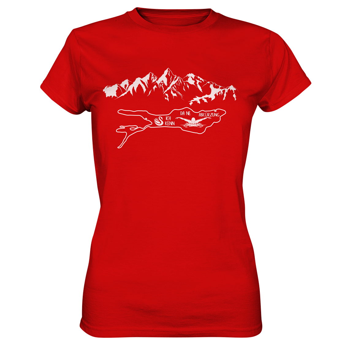 Short-sleeved Bodensee shirt for women