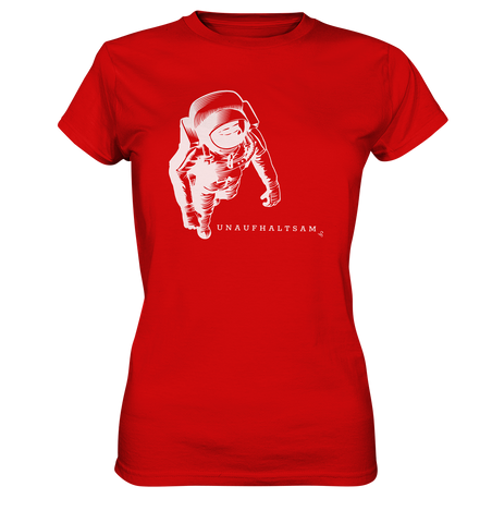 unaufhaltsam astronaut - Ladies Premium Shirt