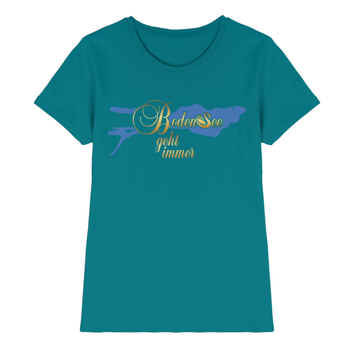 Bodensee geht immer  - Ladies Premium Shirt