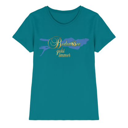 Bodensee geht immer  - Ladies Premium Shirt