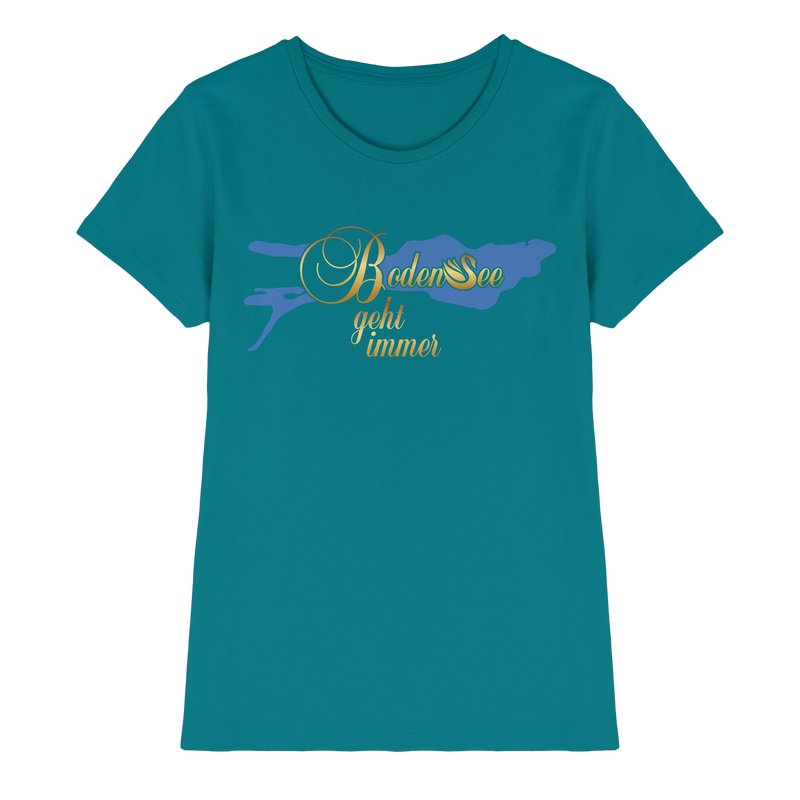 Bodensee geht immer  - Ladies Premium Shirt