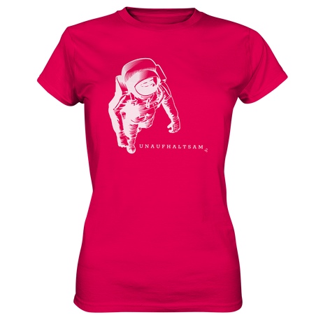 unaufhaltsam astronaut - Ladies Premium Shirt