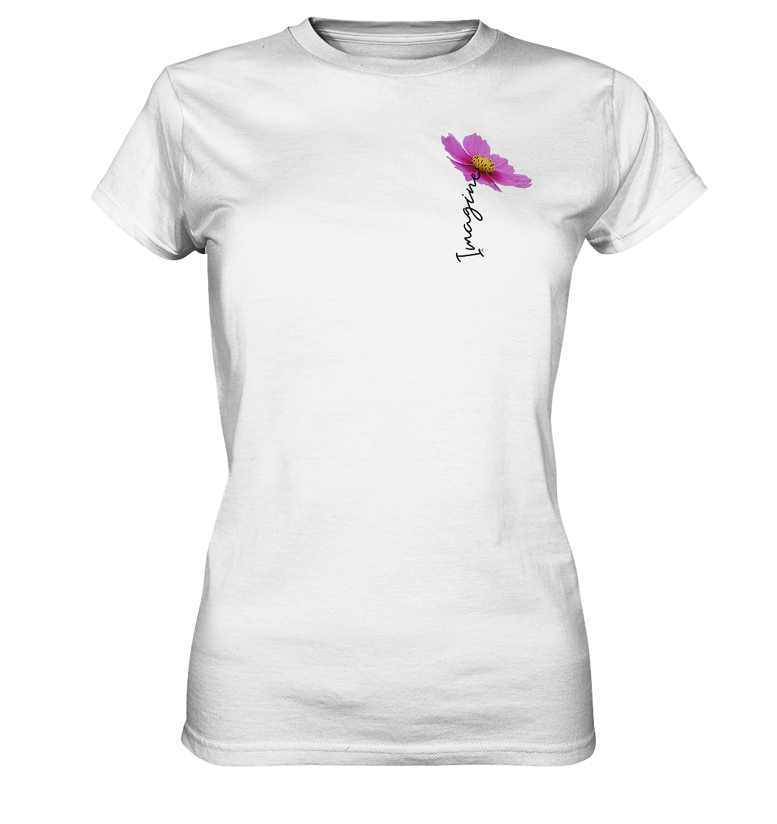 Imagine T-Shirt Women Flowers