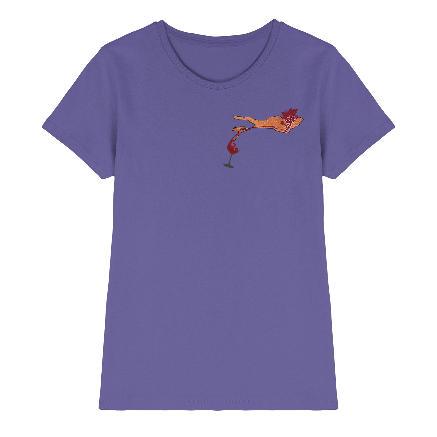 Dog Grapes T-Shirt Women