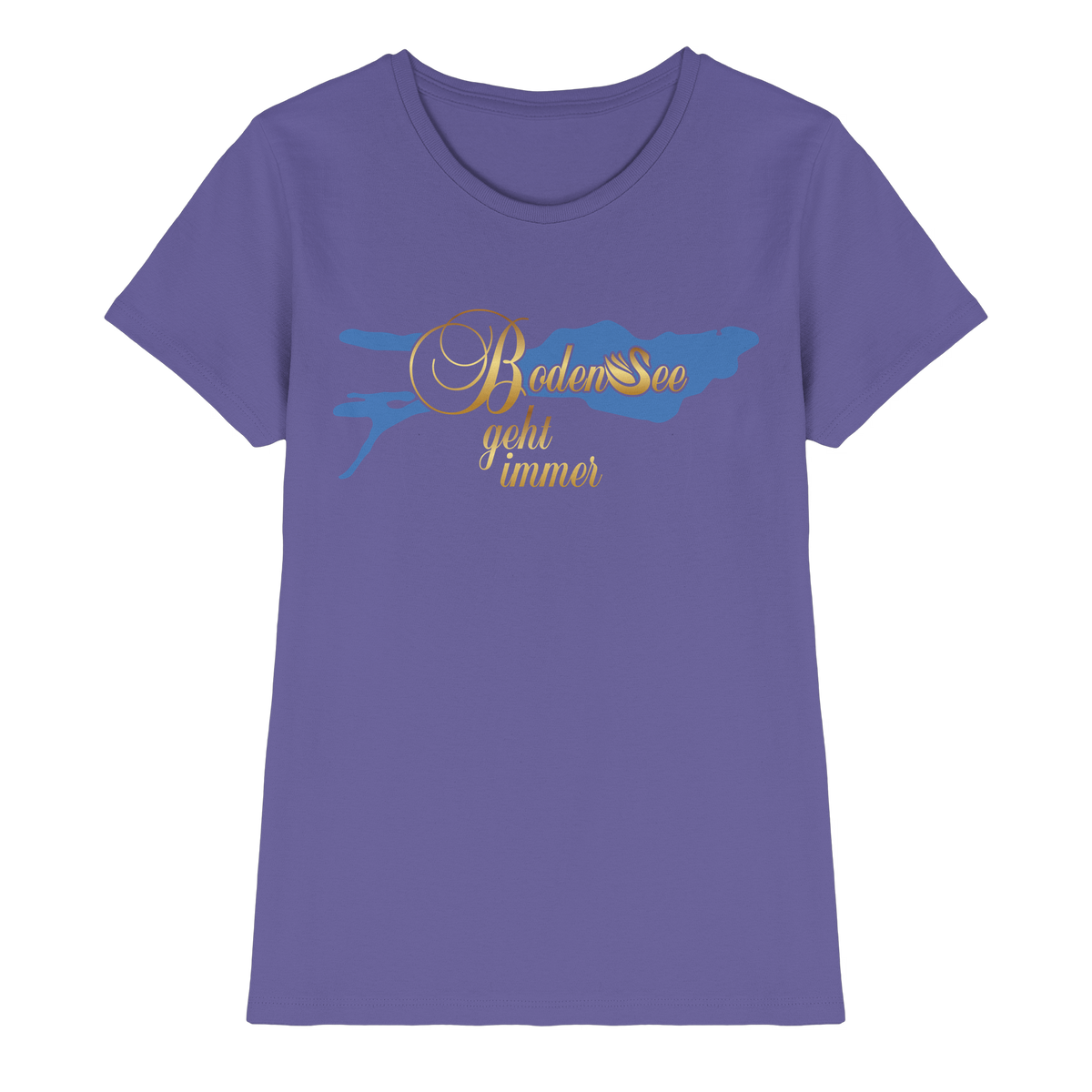 Bodensee geht immer  - Ladies Premium Shirt