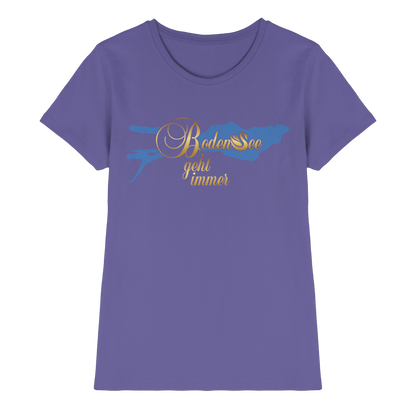 Bodensee geht immer  - Ladies Premium Shirt