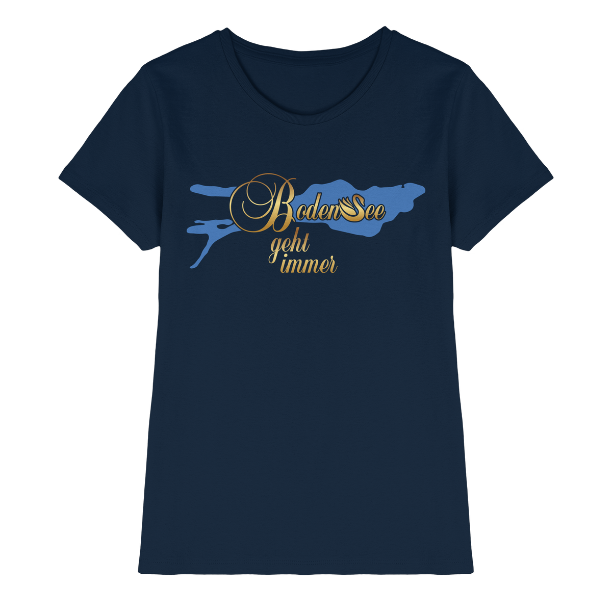 Bodensee geht immer  - Ladies Premium Shirt