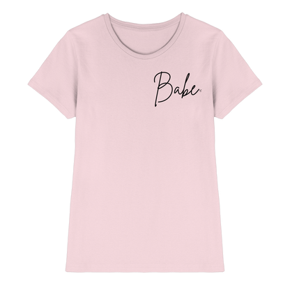 Babe Lettering Tank Top