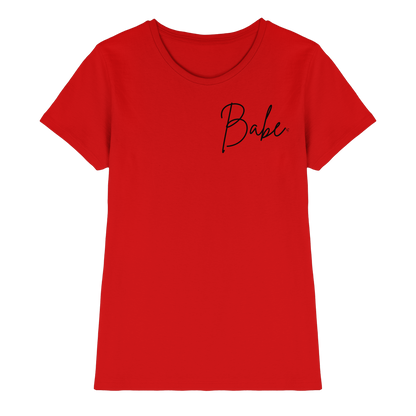 Babe Lettering Tank Top
