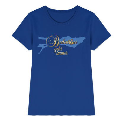 Bodensee geht immer  - Ladies Premium Shirt
