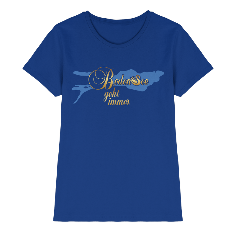 Bodensee geht immer  - Ladies Premium Shirt