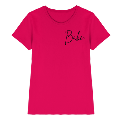 Babe Lettering Tank Top
