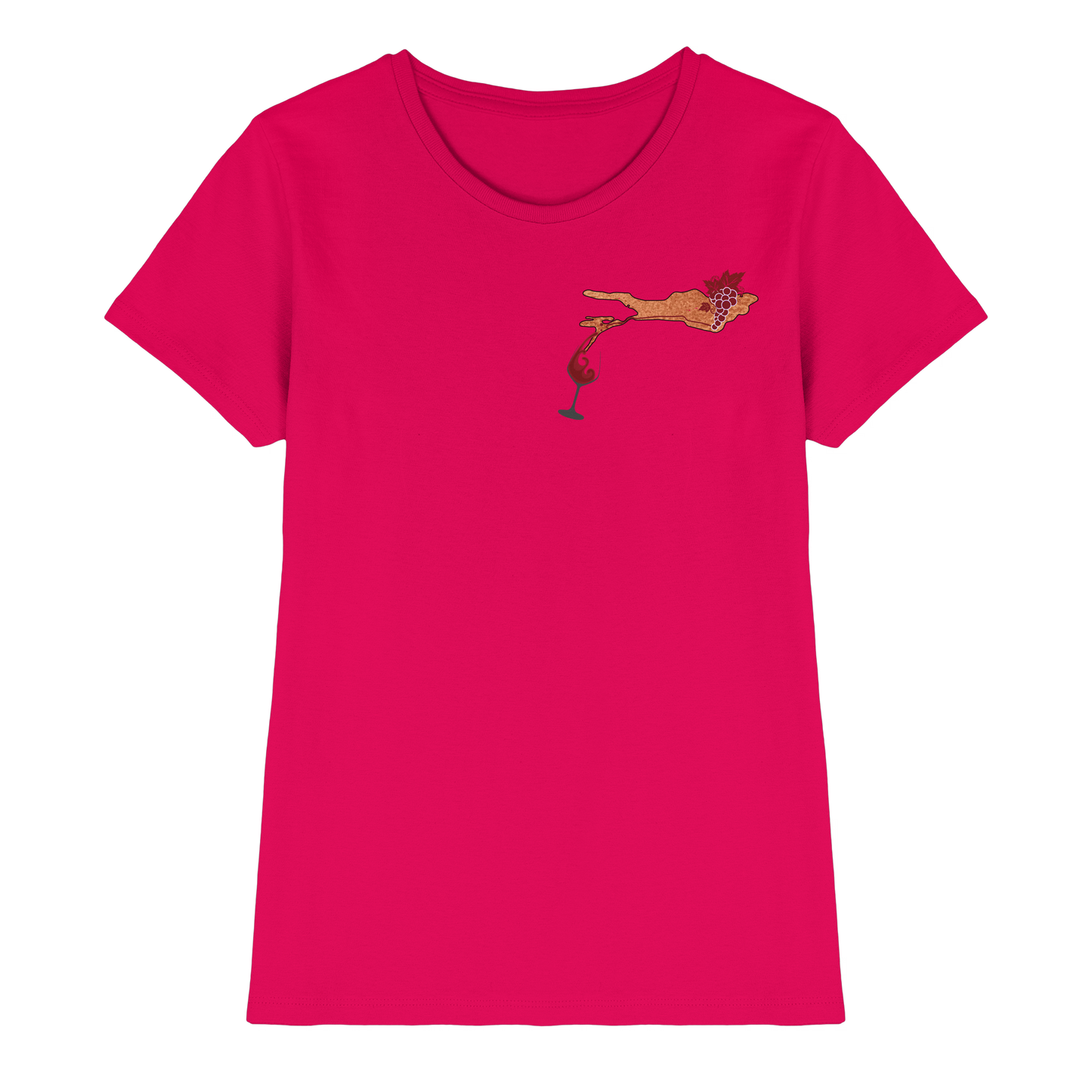 Dog Grapes T-Shirt Women