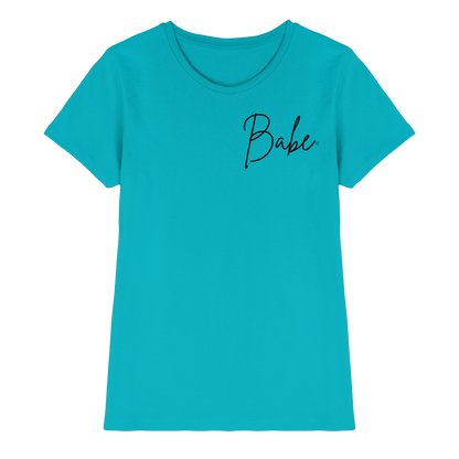 Babe Lettering Tank Top
