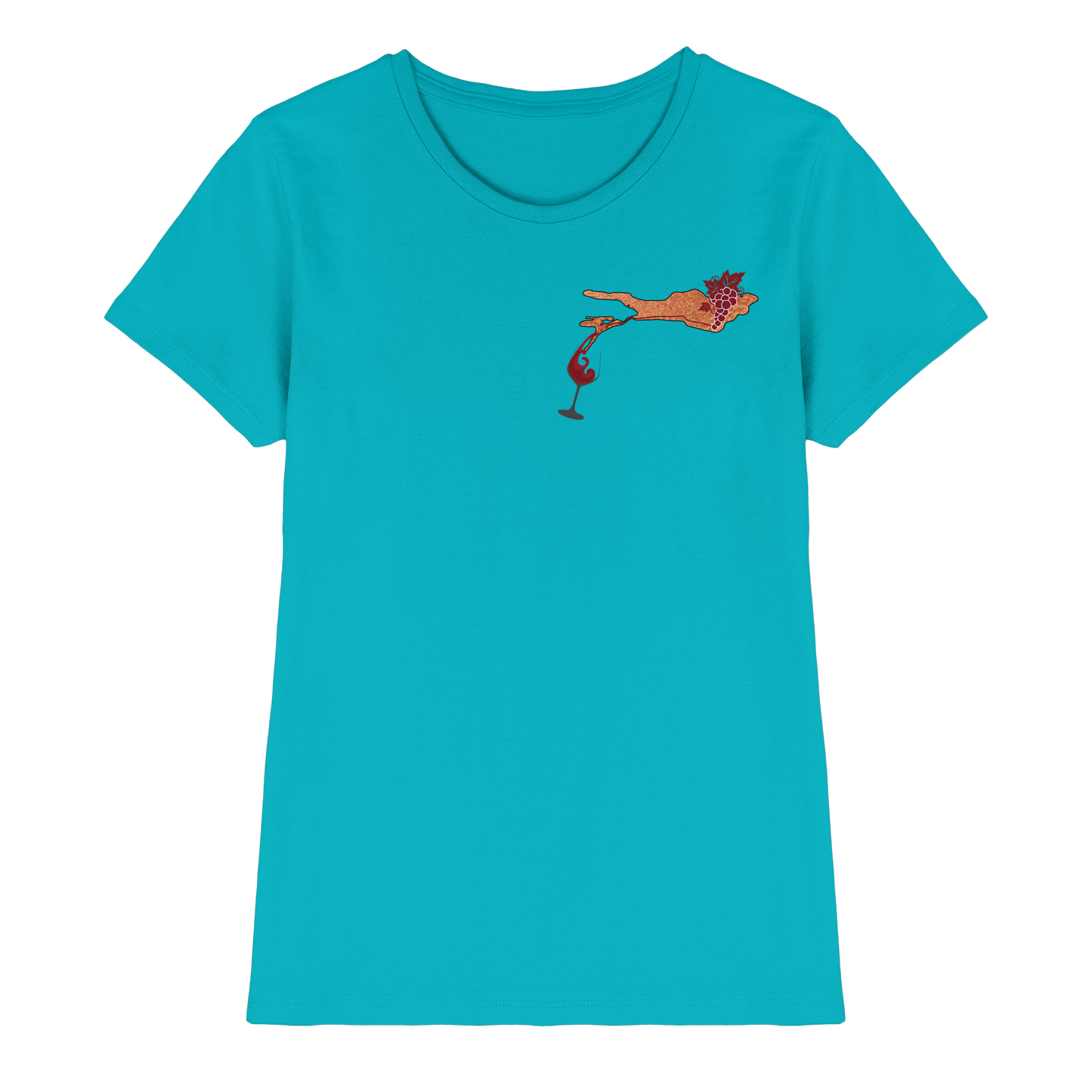 Dog Grapes T-Shirt Women
